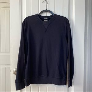 navy blue old navy crewneck sweatshirt